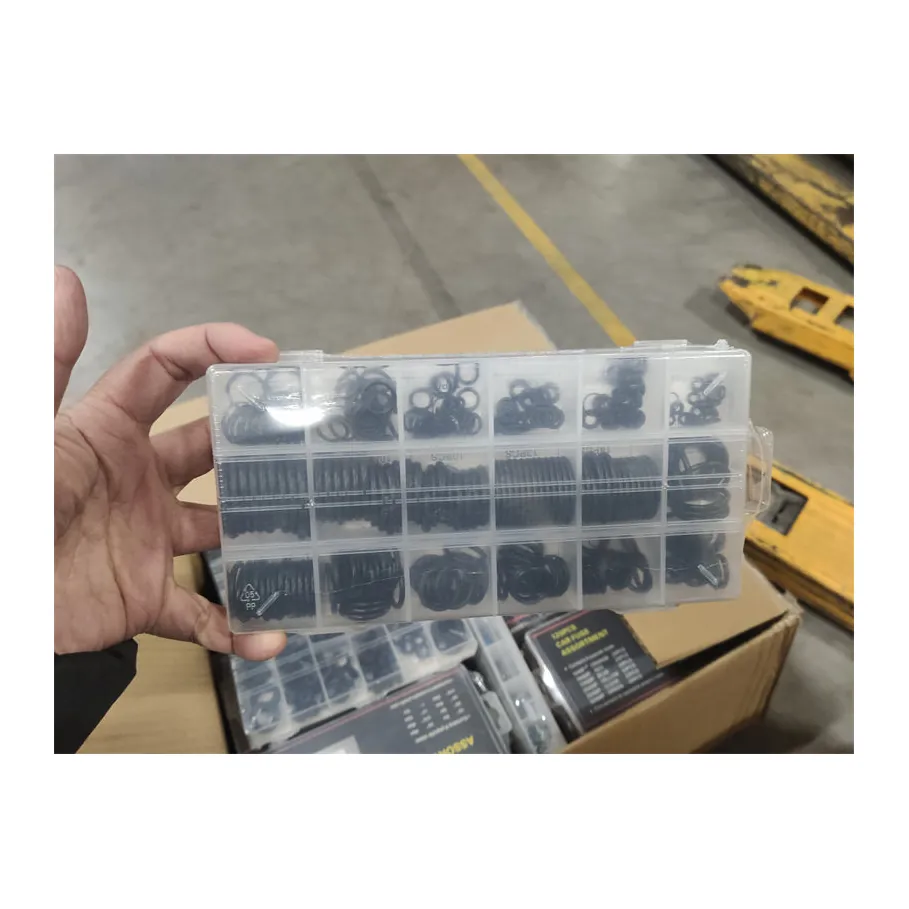 Assortiment de joints d’étanchéité noirs 279 pièces