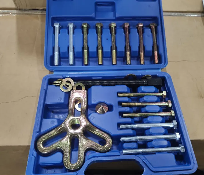 Extracteur de volant de direction 17 pièces, coffret ouvert