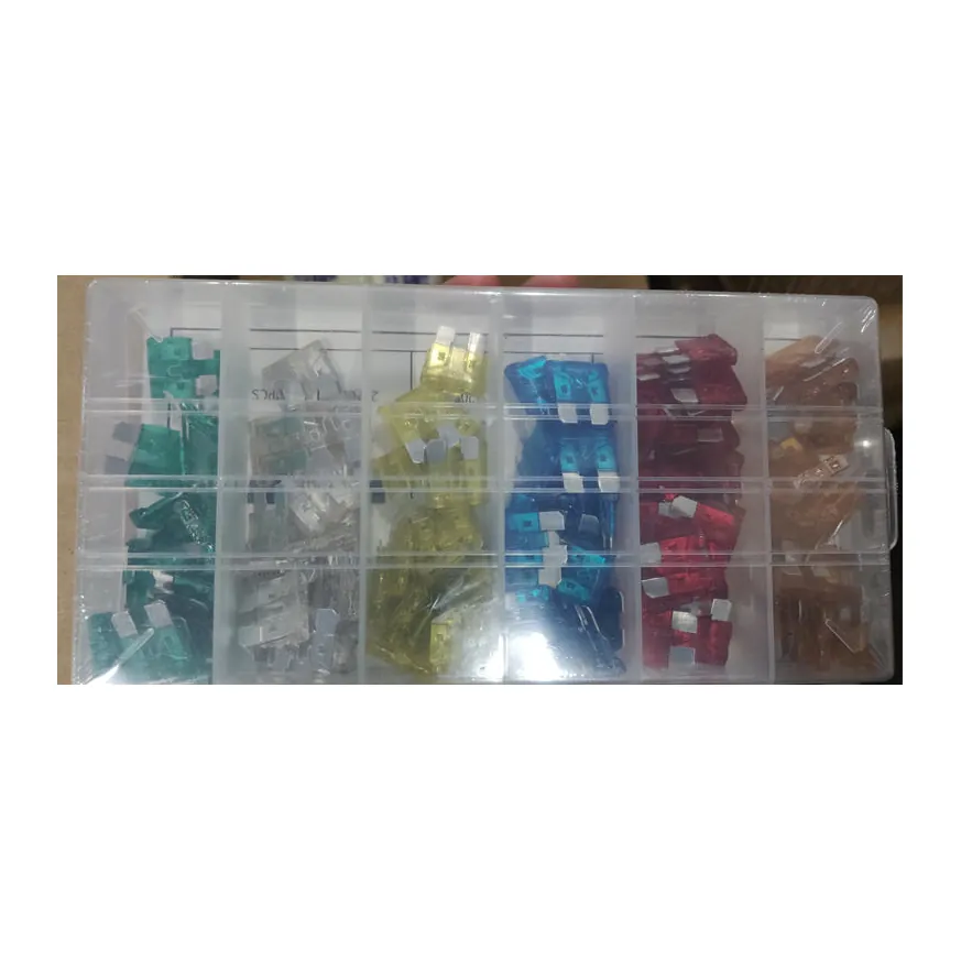 Assortiment de fusibles auto standard 120 pièces