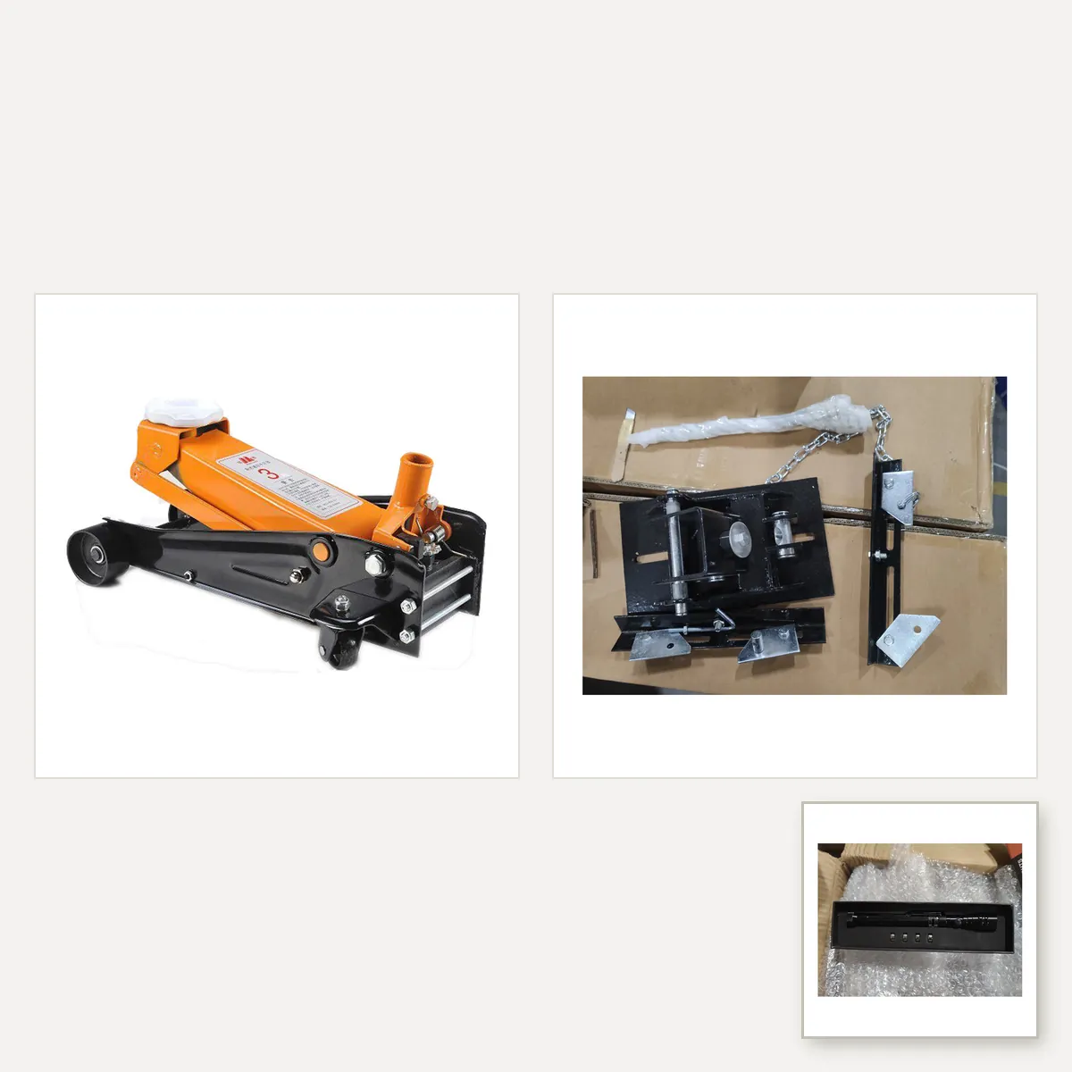 Kit dépose/repose boîte 3 T, cric simple pompe