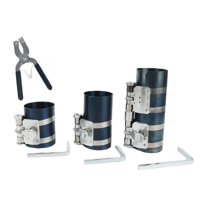 Compresseur de segments de piston avec pinces